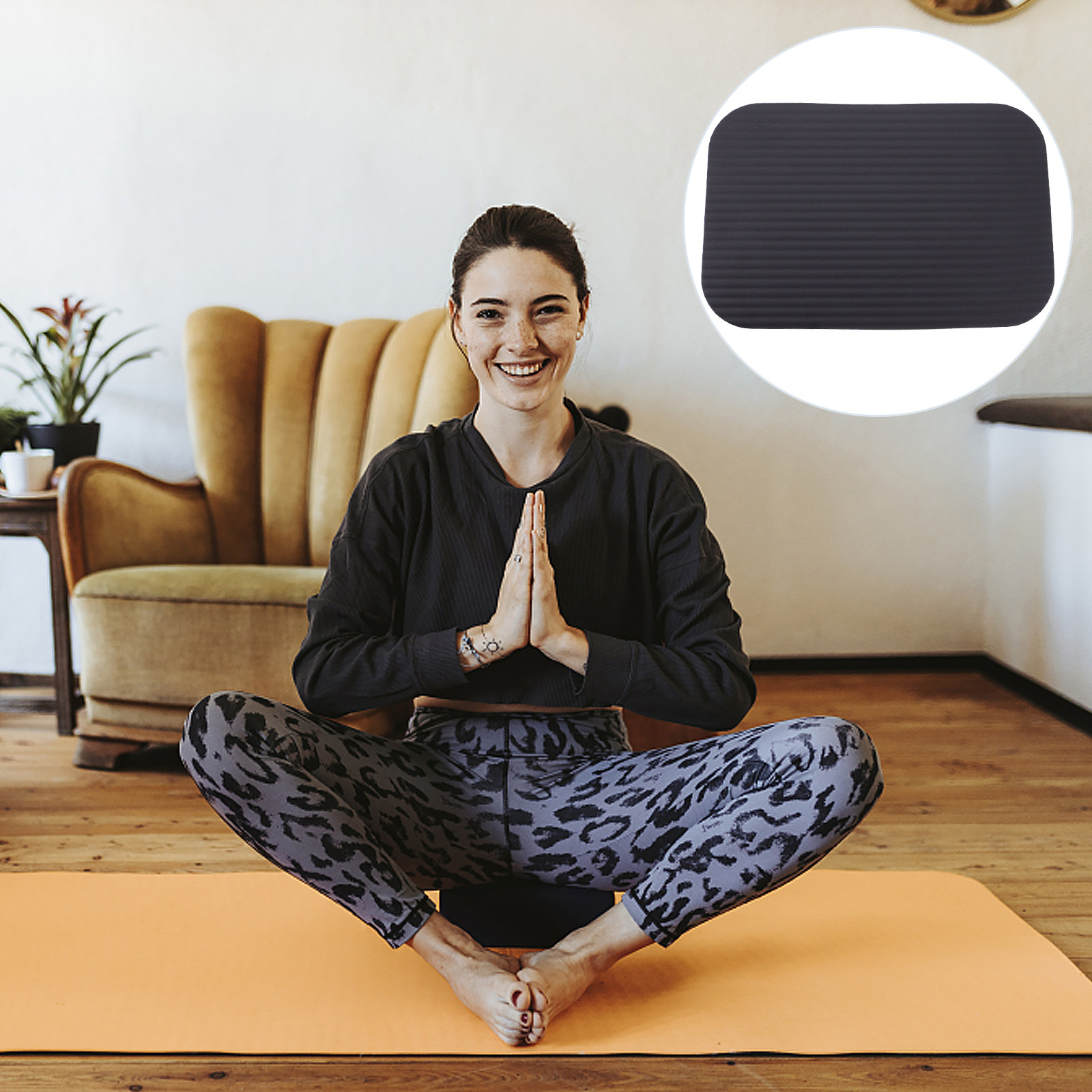 Thick Yoga Mat - 1Pcs Yoga Kneeling Pad Thick Garden