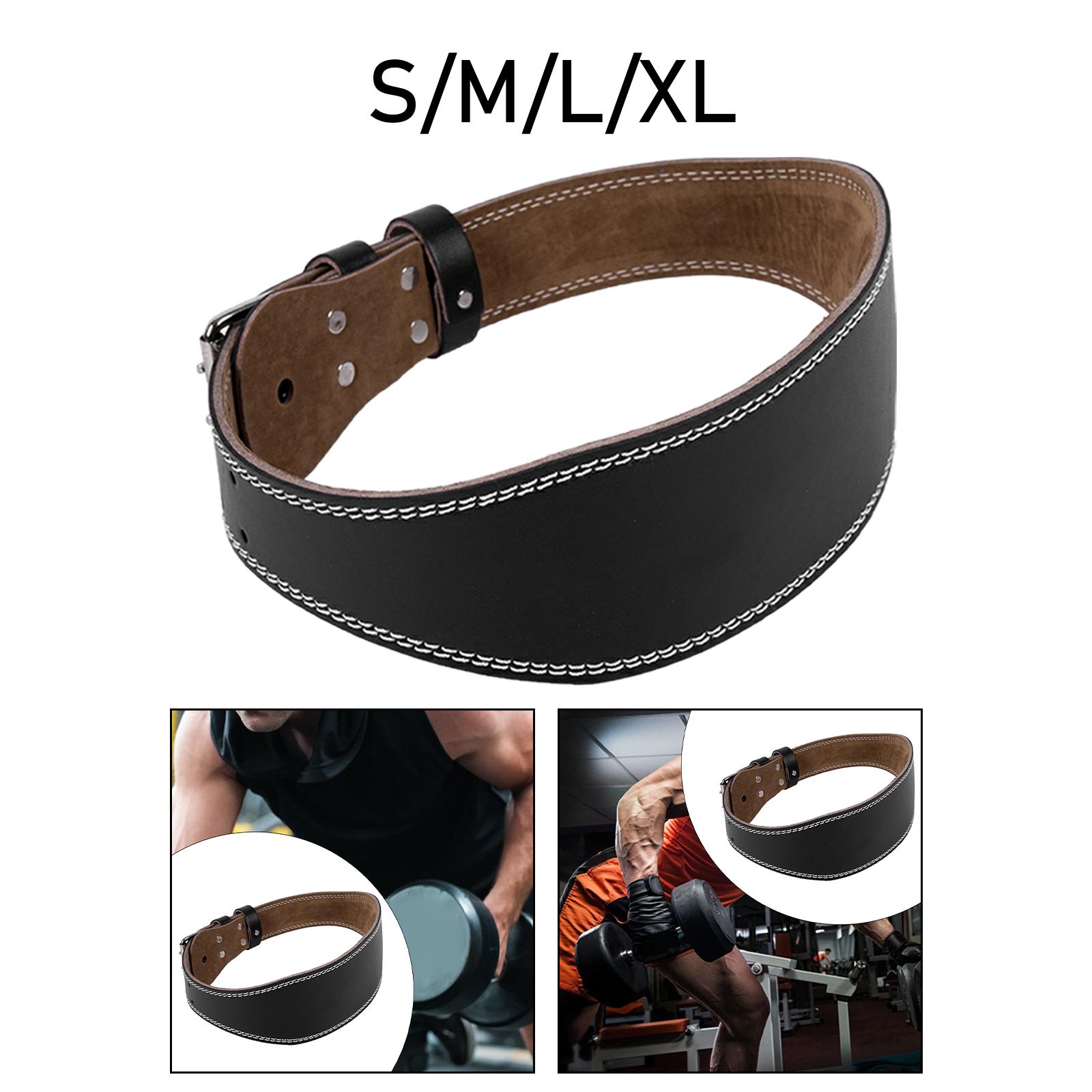 Weight Lifting Belt - Sports Protective Gear PU Leather Weightlifting