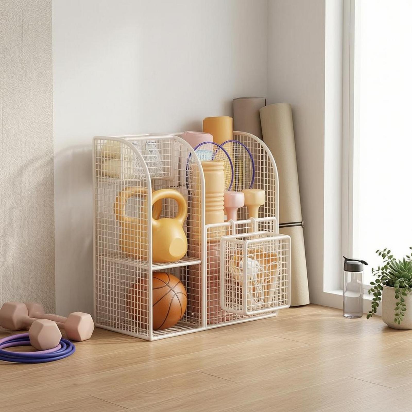 Compact Iron Wire Rack for Exe - Yoga Fitness Exercises 评论和价格