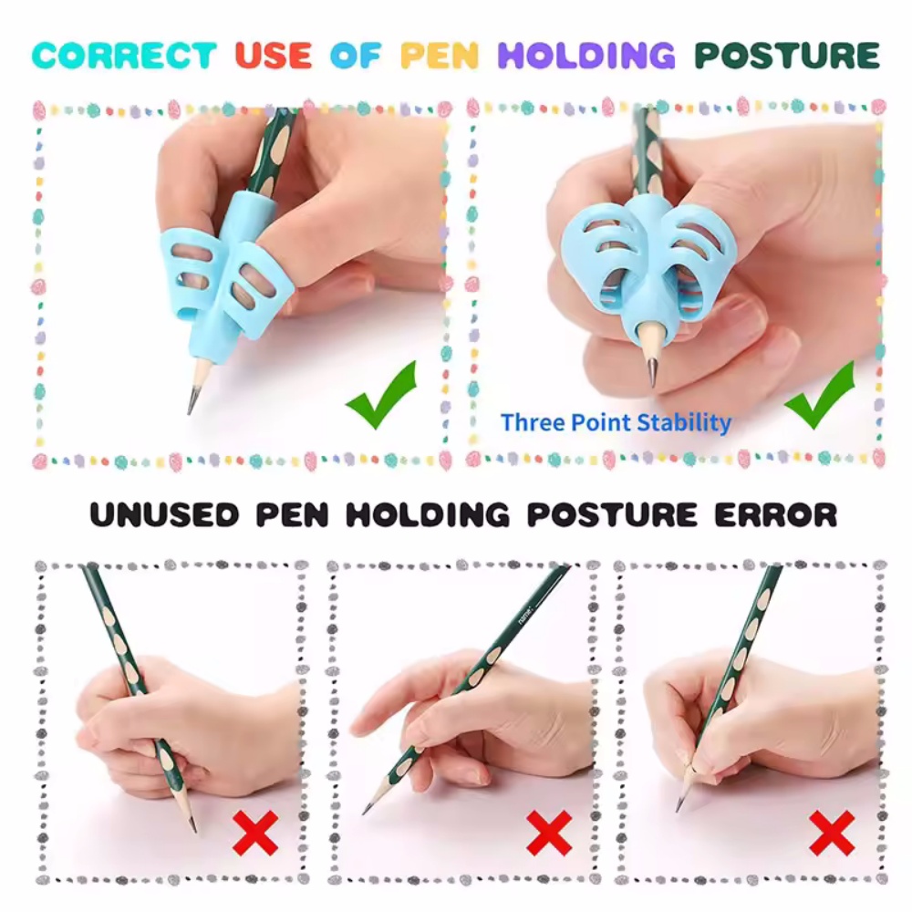 Pencil Handle Rod Grips Pen Ho - Grip Strengthener Hand 评论和价格