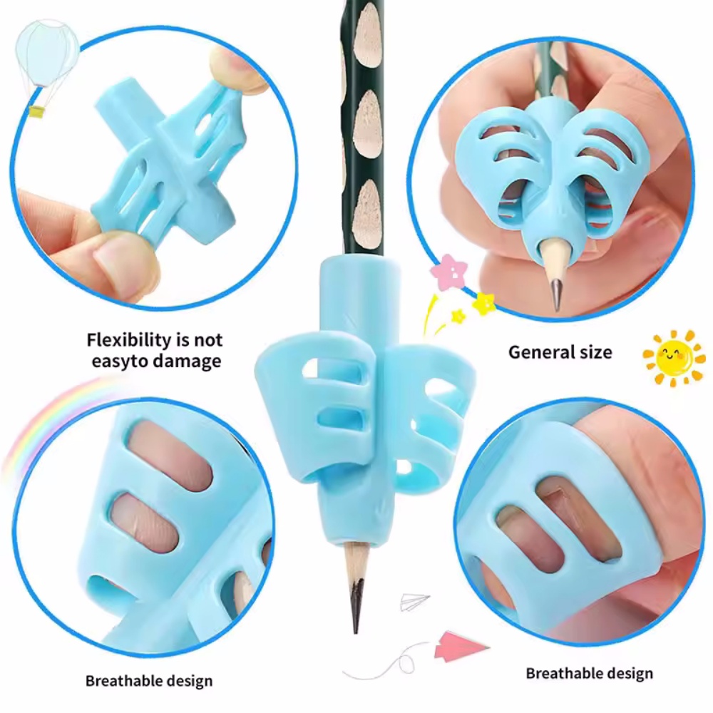 Pencil Handle Rod Grips Pen Ho - Grip Strengthener Hand 评论和价格