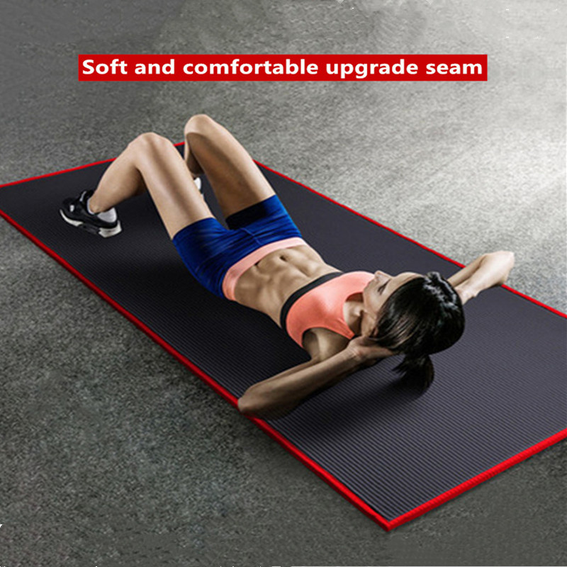 10mm Non-Slip Yoga Mat 183cm*6 - Thick Yoga Mat 评论和价格