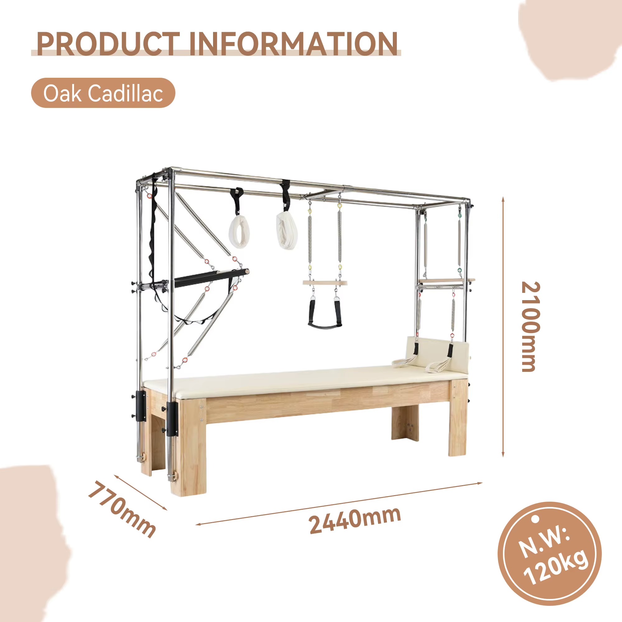 Professional Commercial Yoga T - Yoga Fitness Pilates Reformer 评论和价格