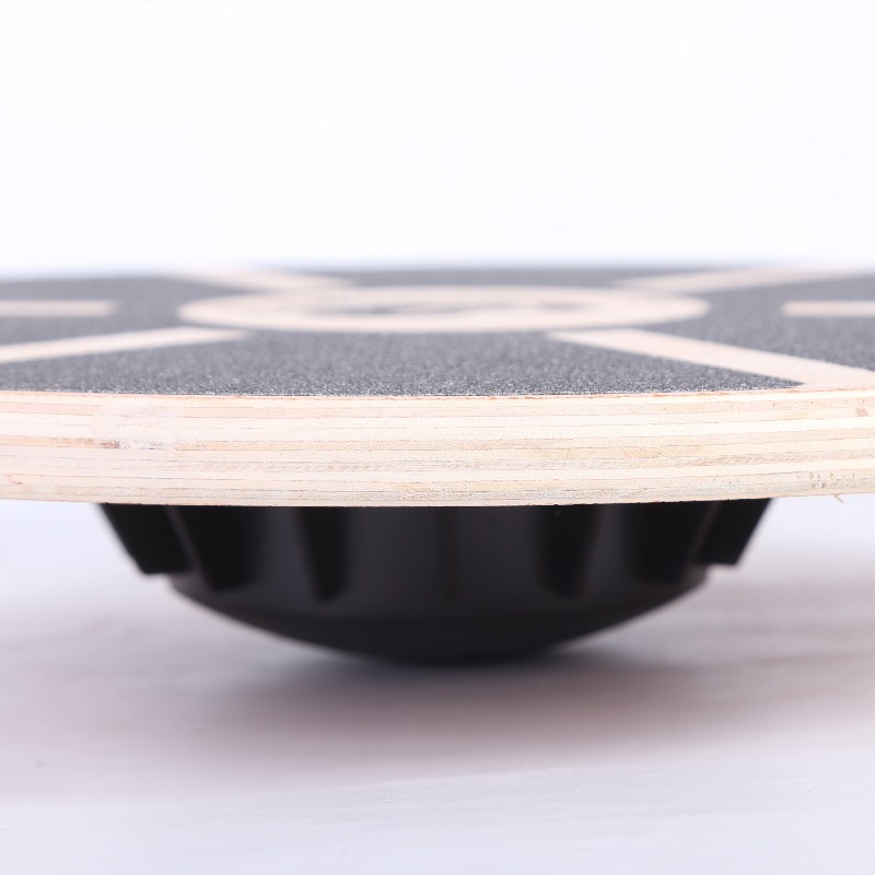 Round Wooden Anti Slip Balance - Balance Board Fitness 评论和价格