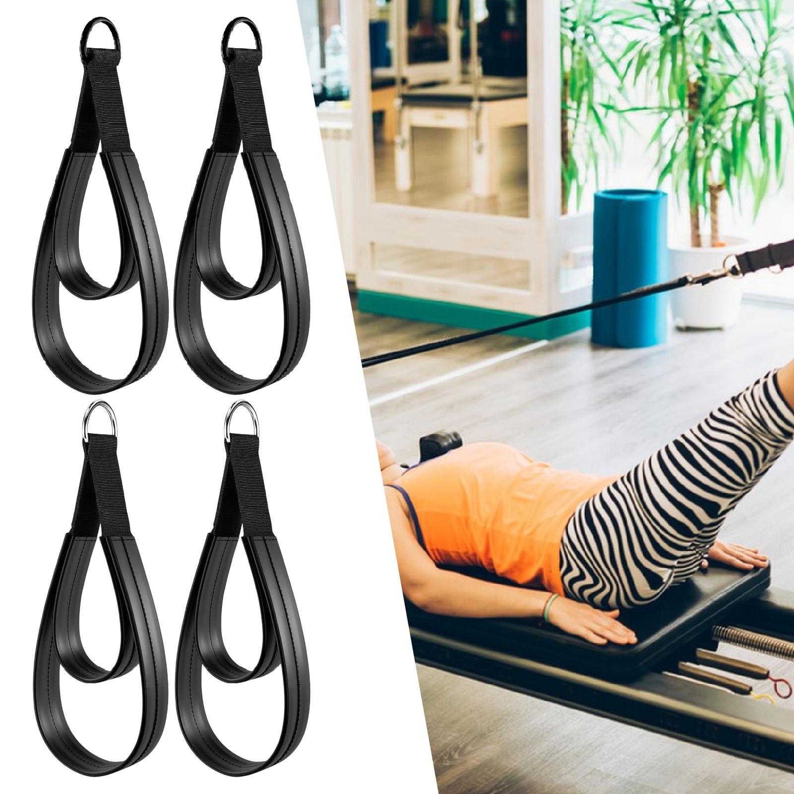 2x D Rings Strap Handle Multif - Yoga Fitness Pilates Reformer 评论和价格