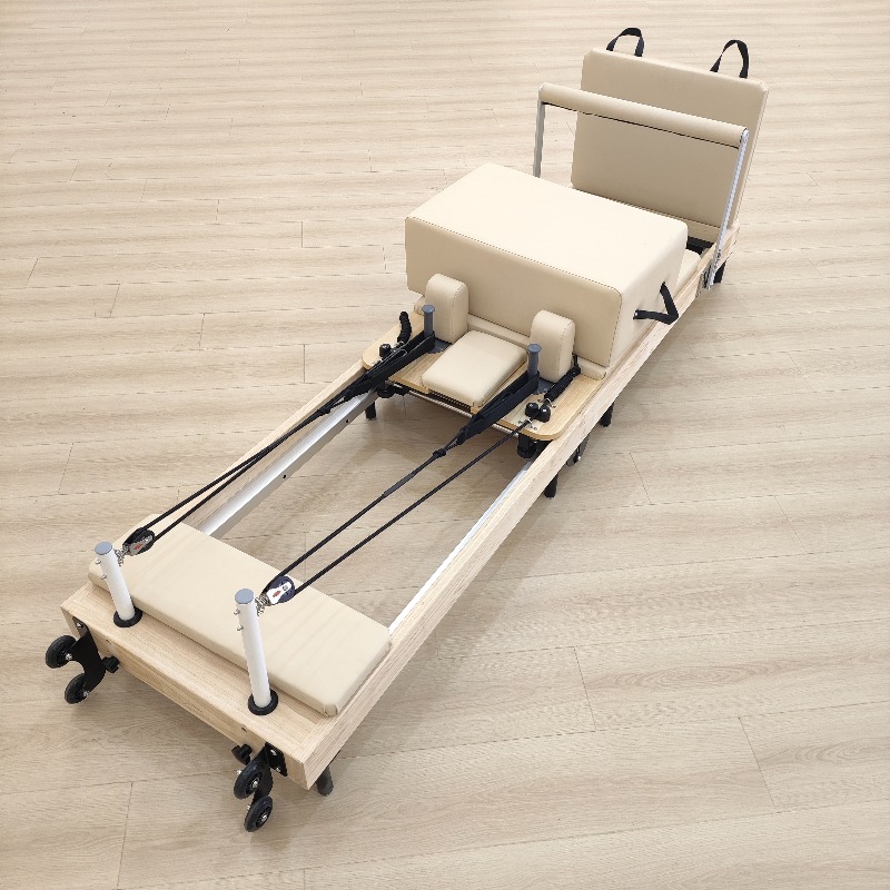 Oak Wood Yoga Training Home Wo - Yoga Fitness Pilates Reformer 评论和价格