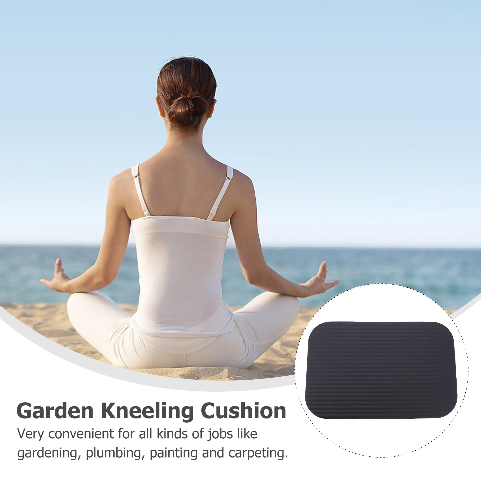 1Pcs Yoga Kneeling Pad Thick G - Thick Yoga Mat 评论和价格