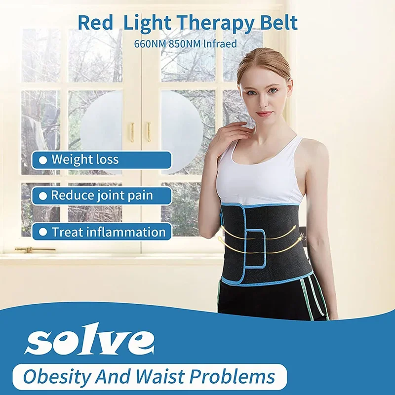 LED Phototherapy Massage Belt  - Weight Lifting Belt 评论和价格