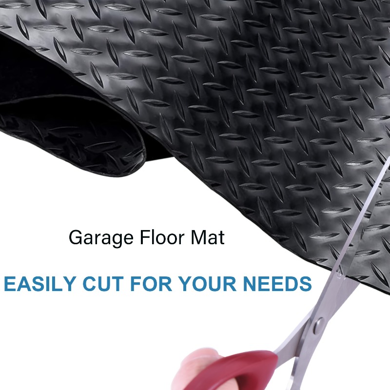 Rubber Diamond Floor Mat - Dur - Gym Floor Mats 评论和价格