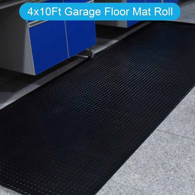 Rubber Diamond Floor Mat - Dur - Gym Floor Mats 评论和价格