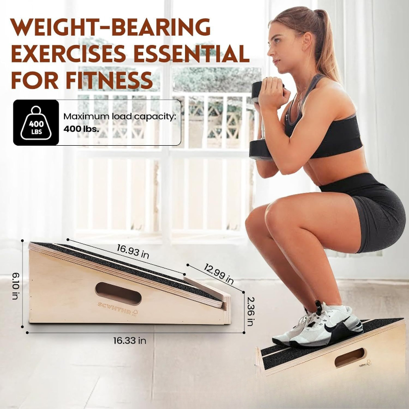 2-in-1 Wooden Tilt Balance Boa - Balance Board Fitness 评论和价格
