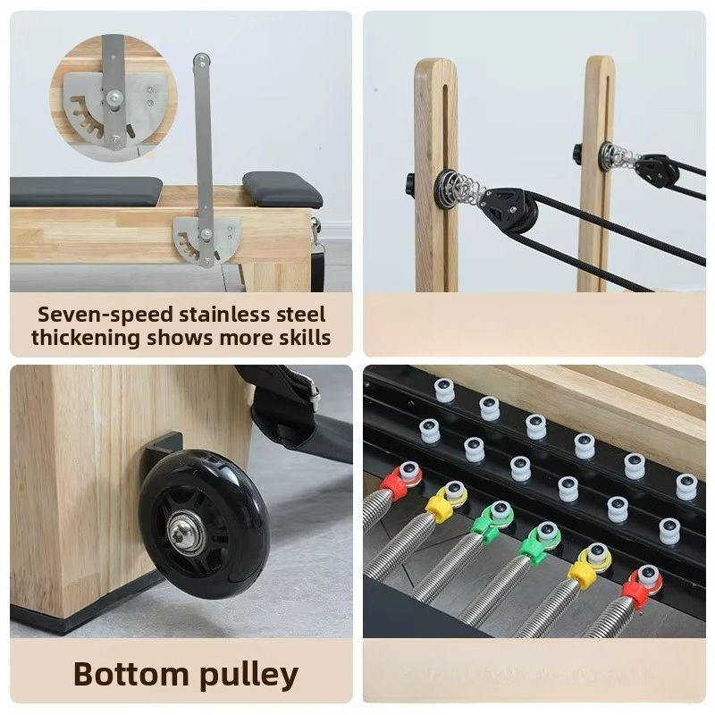 High-quality Maple Pilates Ref - Yoga Fitness Pilates Reformer 评论和价格