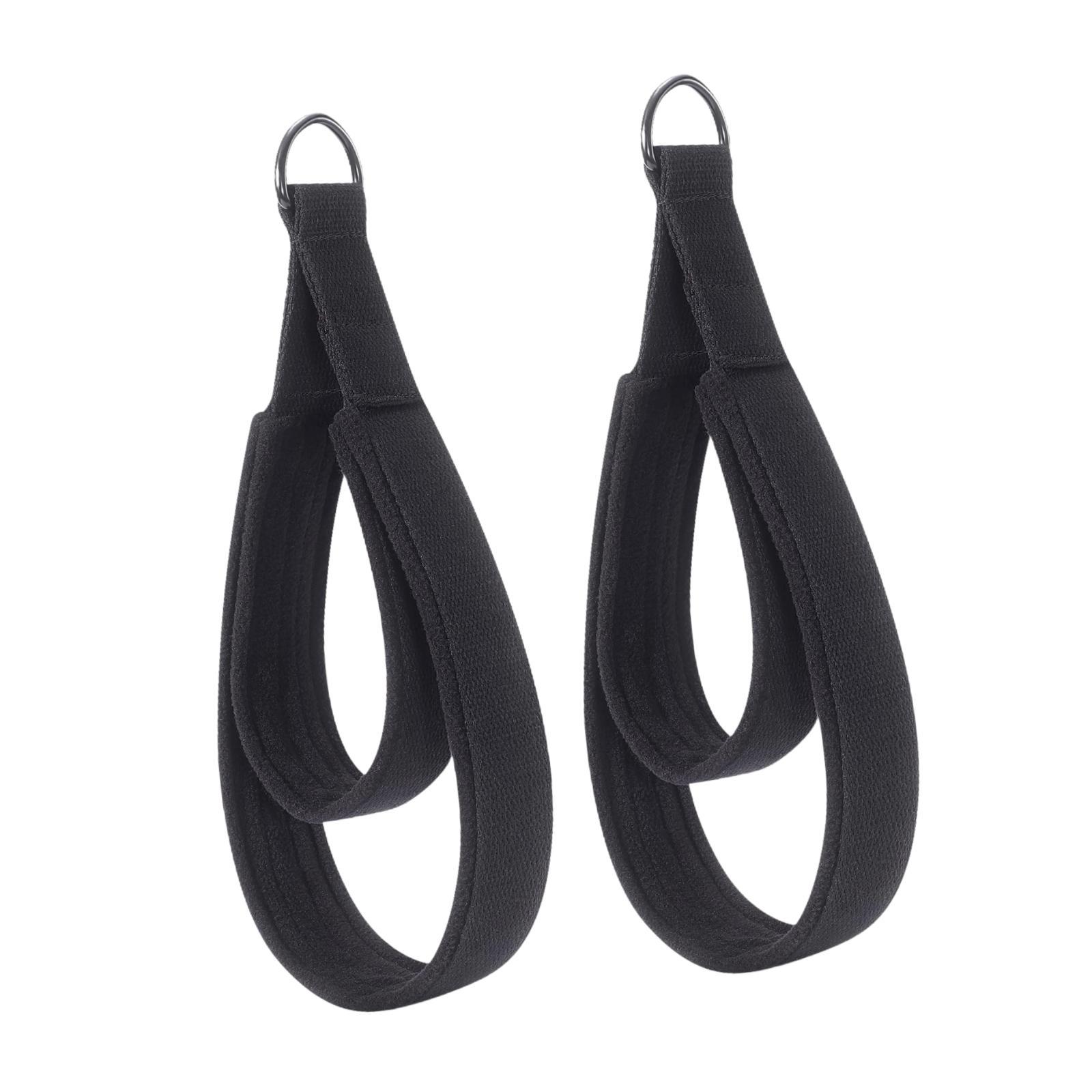 2x D Rings Straps Nonslip Pila - Yoga Fitness Pilates Reformer 评论和价格
