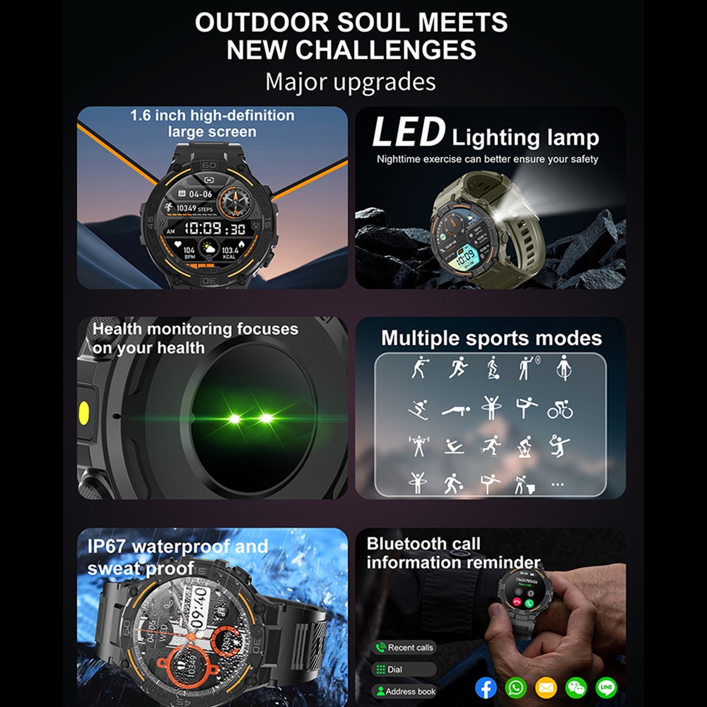 Outdoor Military Rugged Smartw - Gym Floor Mats 评论和价格