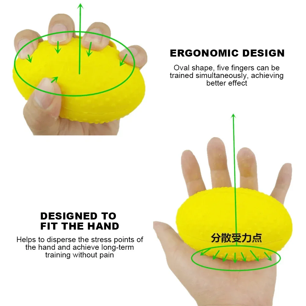 Hand Grip Ball Finger Exercise - Grip Strengthener Hand 评论和价格