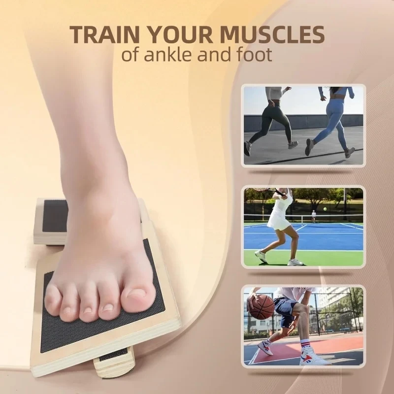 Wooden Single Foot Trainer Bal - Balance Board Fitness 评论和价格