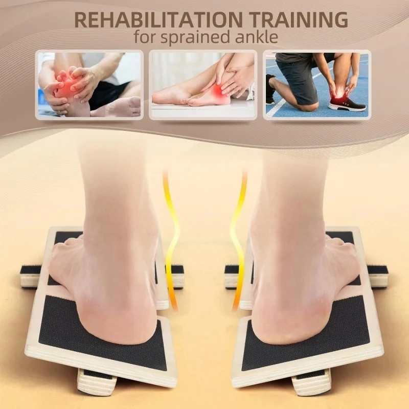 Wooden Single Foot Trainer Bal - Balance Board Fitness 评论和价格