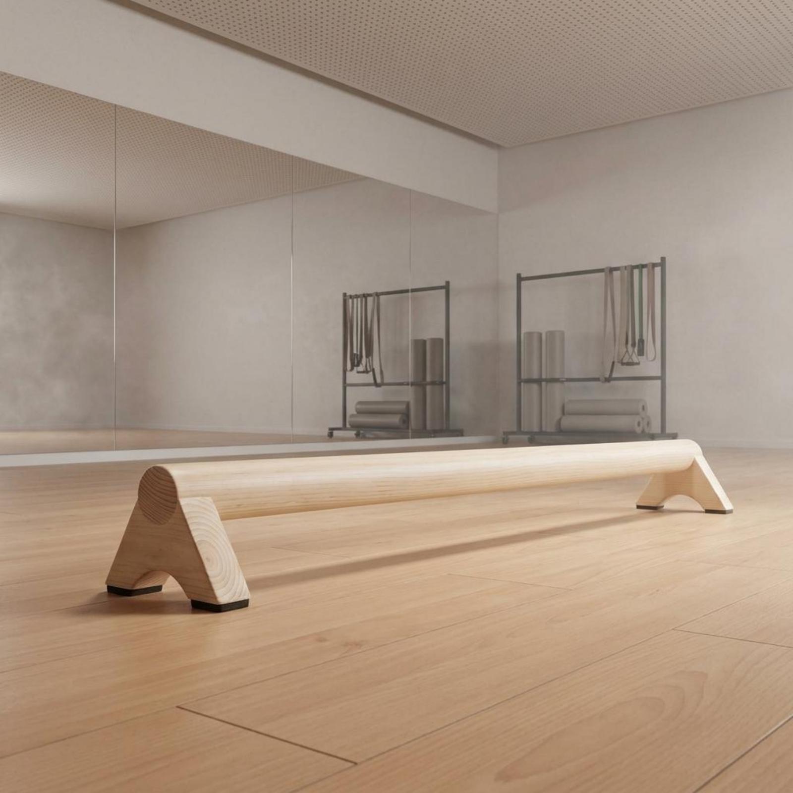 Balance Beam Trainer Wooden Ex - Balance Board Fitness 评论和价格