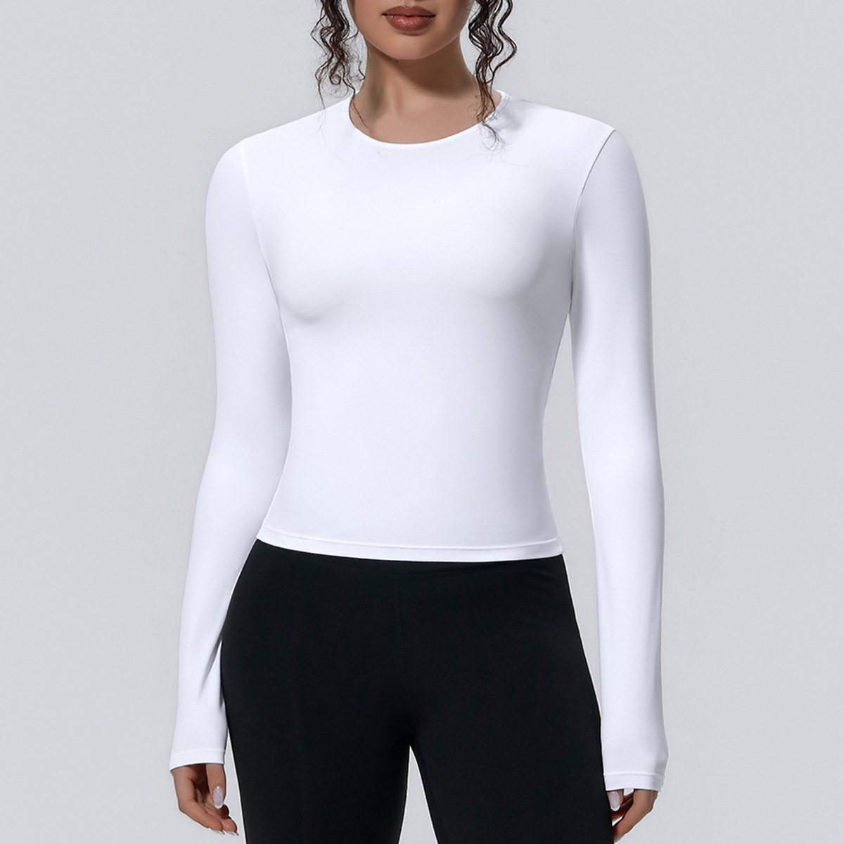Women's Tight Fitting Sports T - Yoga Fitness Exercises 评论和价格