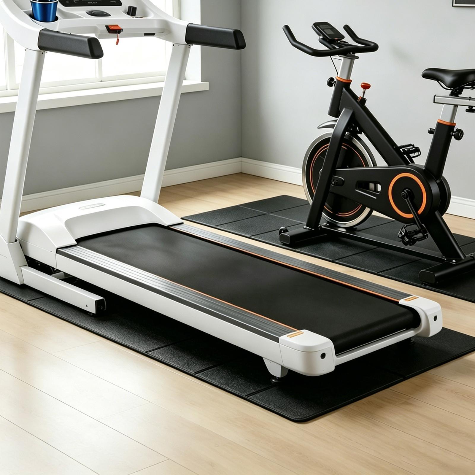 Treadmill Pads For Floor Non S - Gym Floor Mats 评论和价格