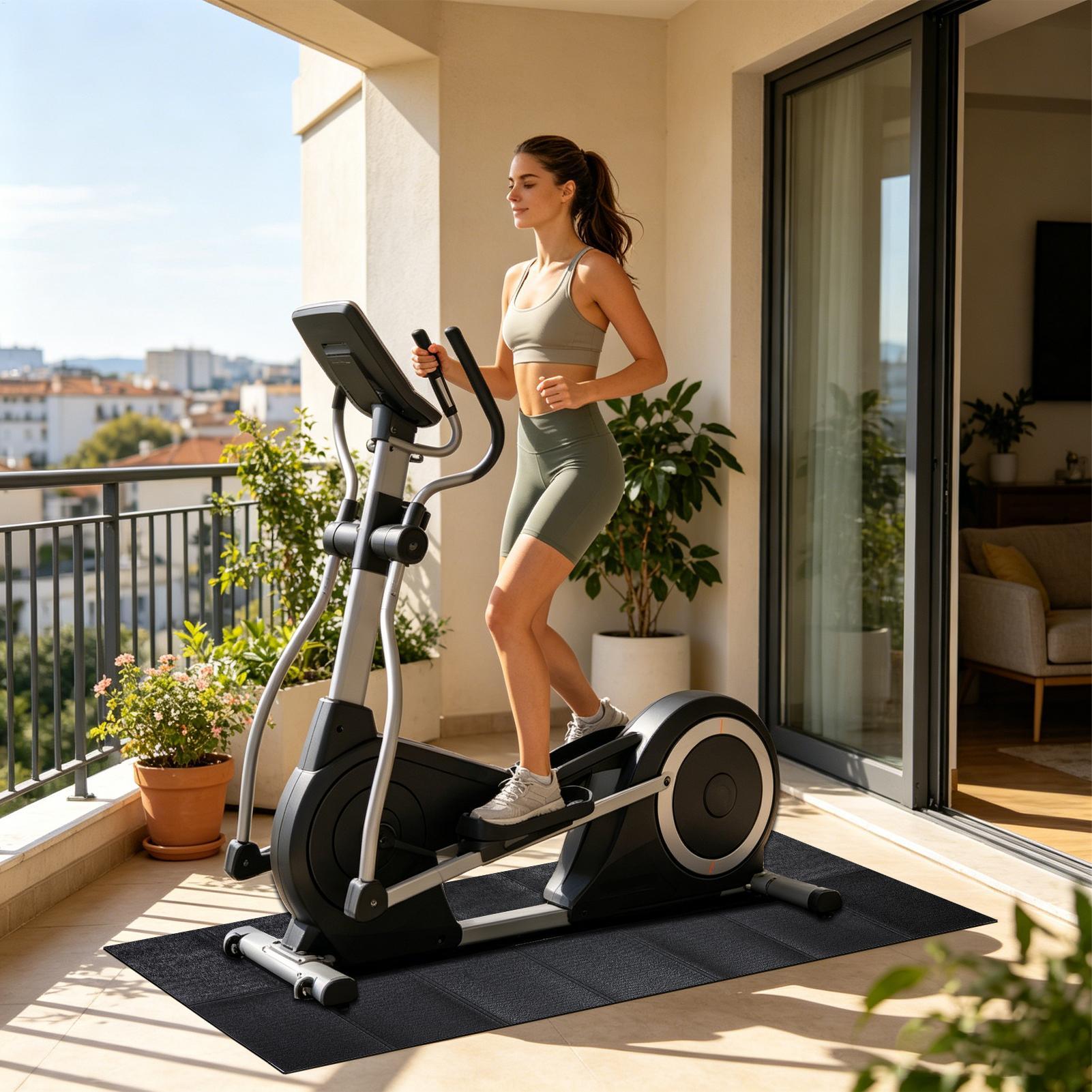 Treadmill Pads For Floor Non S - Gym Floor Mats 评论和价格