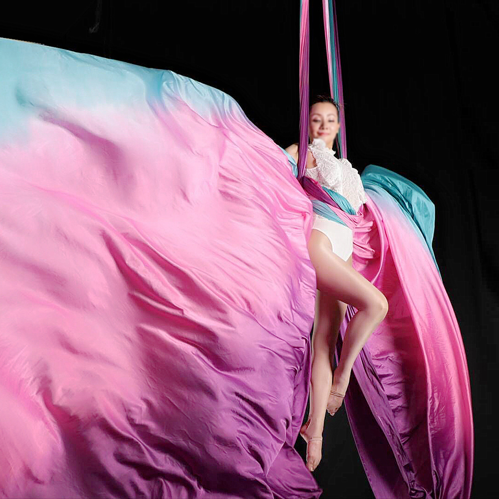 Ombre Anti-Gravity Yoga Hammoc - Yoga Swing Aerial 评论和价格
