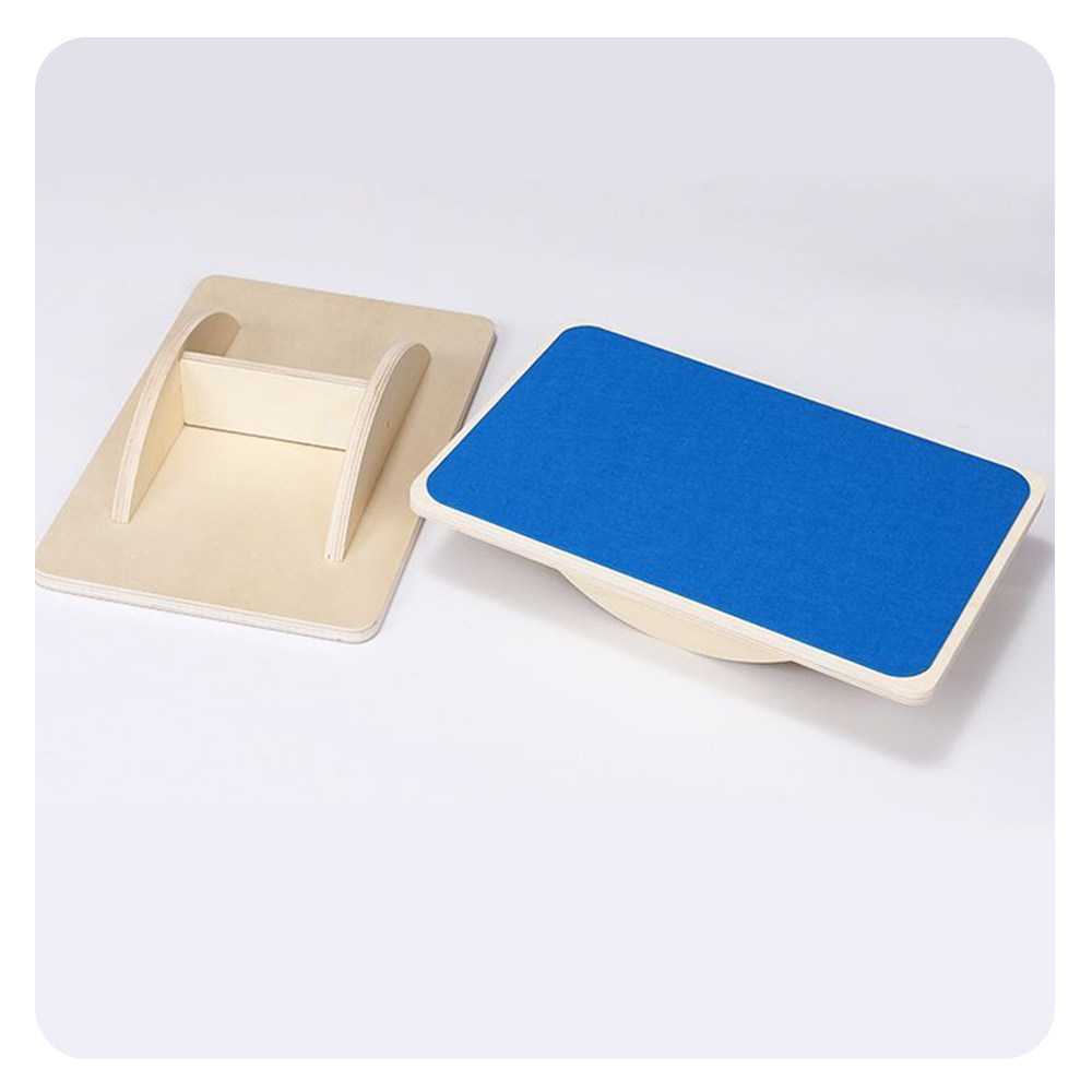 Portable Wooden Square Balance - Balance Board Fitness 评论和价格